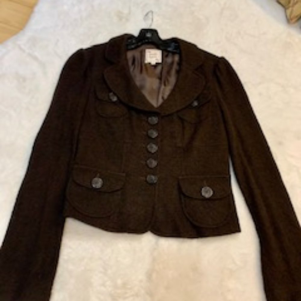 Nanette Lepore Brown Jacket M